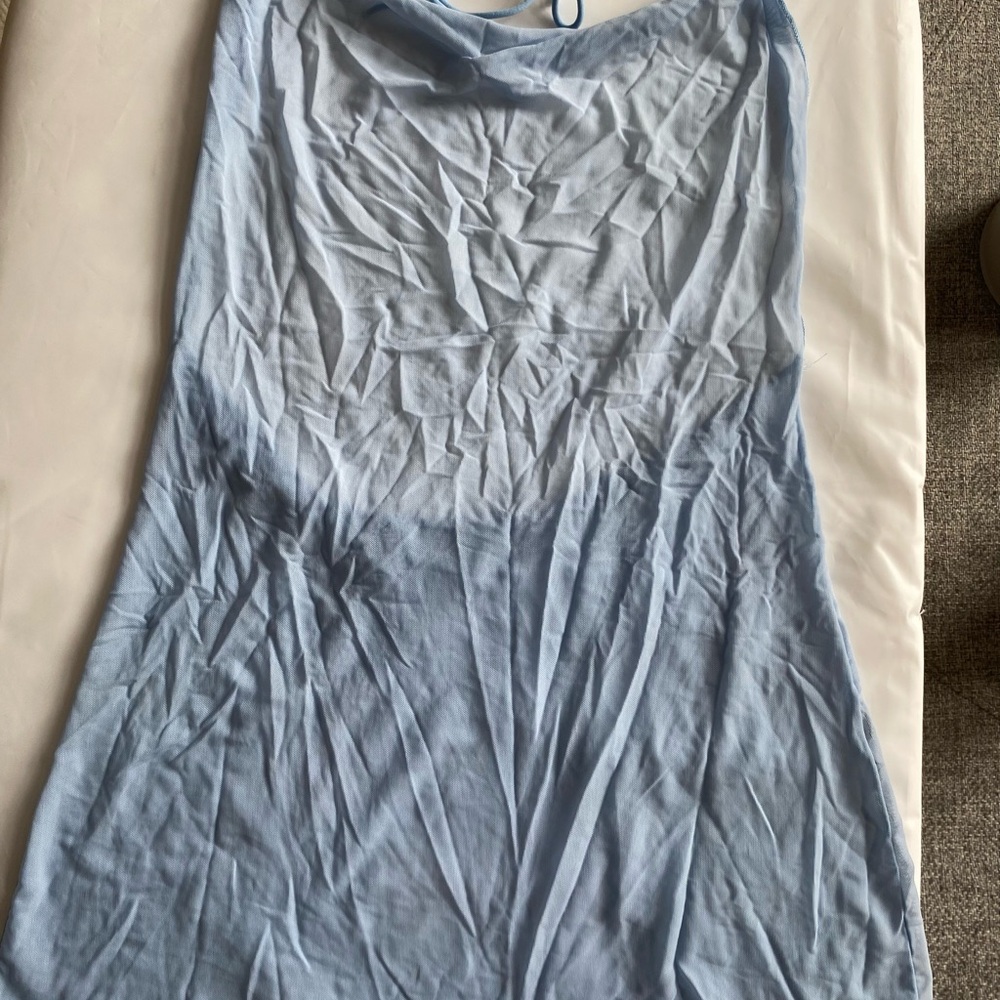 Light Blue swim coverup Dress